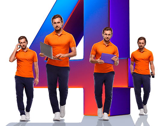 Великолепная четверка Ростелеком в&nbsp;посёлок городского типа Путилково (Московская область)